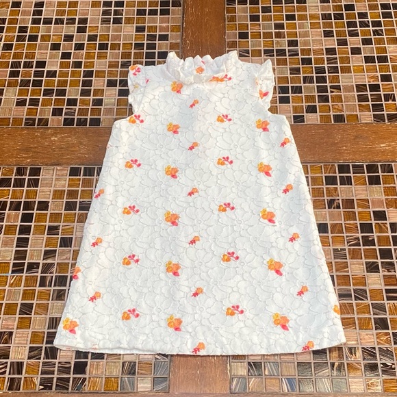 Janie and Jack Embroidered Floral Lace Dress - Picture 3 of 10